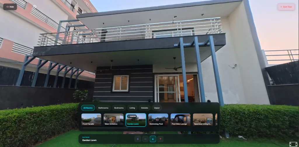 Multi-Zone 4K Exterior & Amenity Virtual Tour